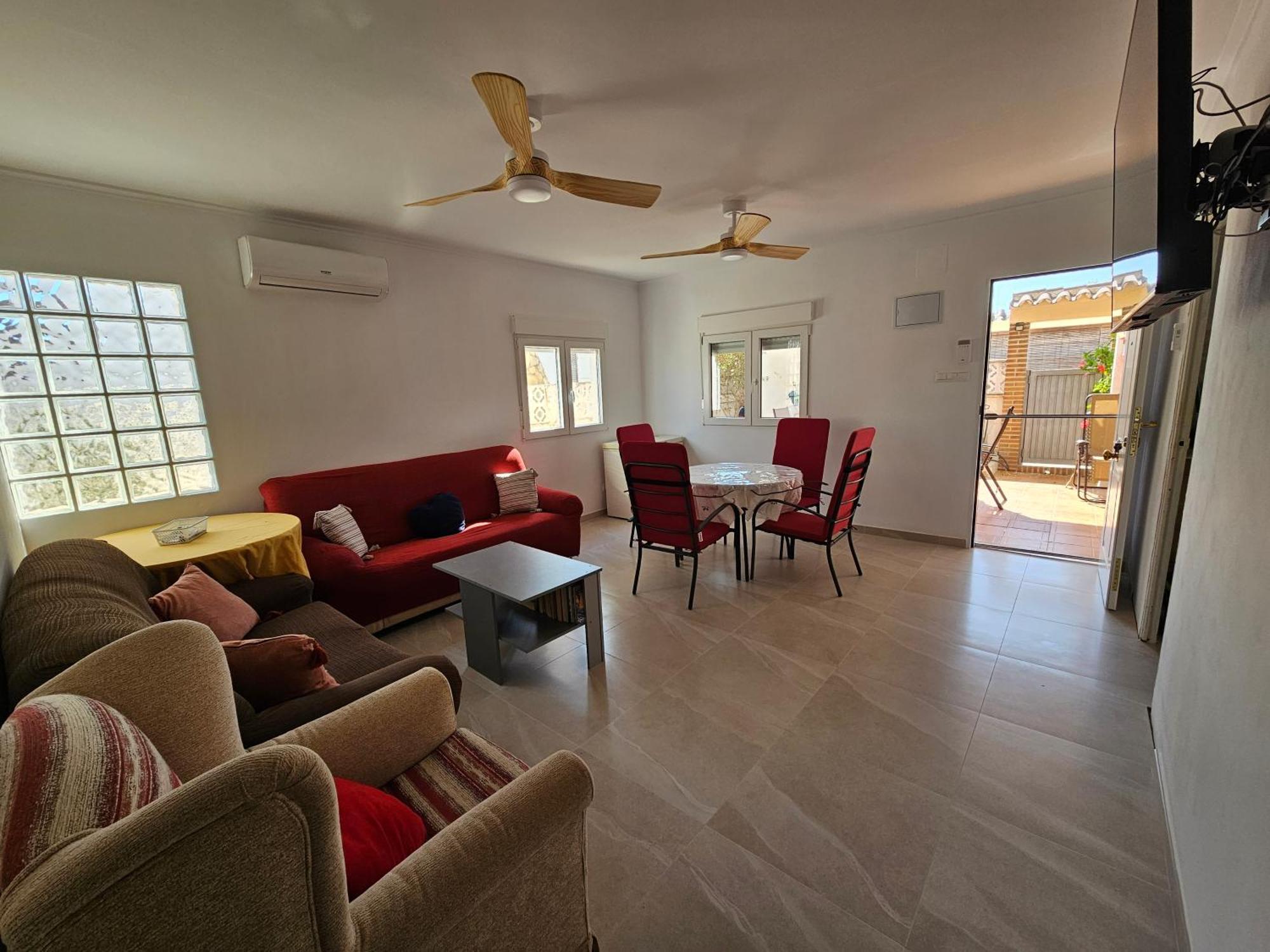 Casa De Playa En Oliva Al Lado Del Met Y Campo De Golf Villa Bagian luar foto